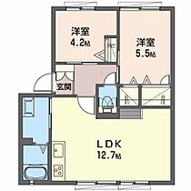 アスティオン飛鳥 C101 ｜ 奈良県奈良市恋の窪３丁目6-10-C（賃貸アパート2LDK・1階・50.00㎡） その2