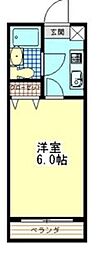 間取図画像 1K