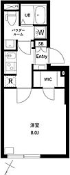 コンポジット千駄木ヒルトップ 1Kの間取図画像