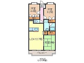 カーサ　グランドゥール 302 ｜ 静岡県富士宮市万野原新田3226-1（賃貸マンション3LDK・3階・65.49㎡） その6