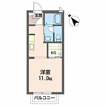 ル・グランＲII 201 ｜ 山形県米沢市東２丁目3-76（賃貸アパート1R・2階・28.20㎡） その2