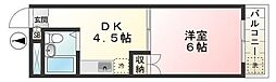 間取図画像 1DK