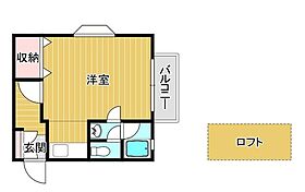 パオ堤II 103 ｜ 福岡県福岡市城南区堤１丁目32-9（賃貸アパート1R・1階・23.00㎡） その2