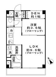 セレーノ 1LDKの間取図画像