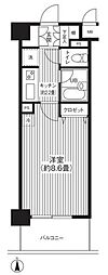 プリマベーラ王子 1Kの間取図画像