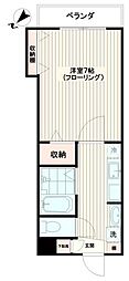 Sophia 1Kの間取図画像