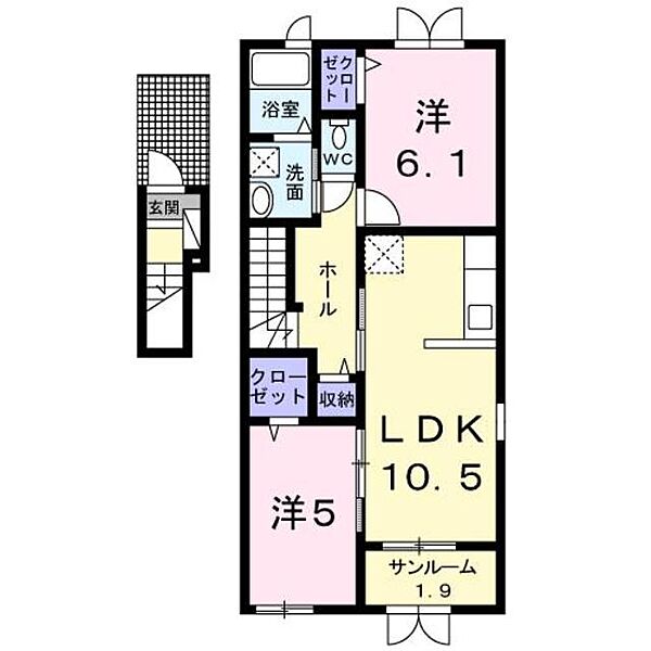 画像2:間取図