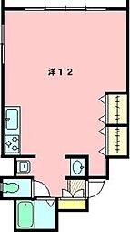 間取図画像 ワンルーム