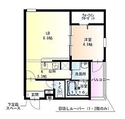フジパレス高石駅南II番館 2階/-