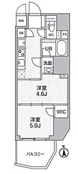 S-RESIDENCE蔵前balm 1DKの間取図画像