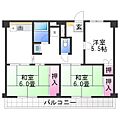 ビレッジハウス草部5号棟5階5.2万円
