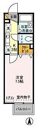 間取図画像 1K