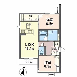 間取り：間取図