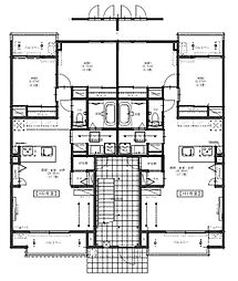 シャン・ドゥ・コルザ II 2LDKの間取図画像