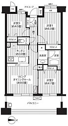 パークビューステージ東陽町 3LDKの間取図画像