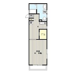 ParkAvenueIto3 1Kの間取図画像