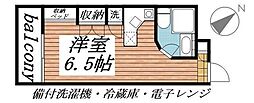 ラ・パルフェ・ド・セヴェール 1Kの間取図画像
