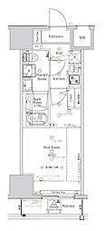 AXASHY's板橋区役所前 1Kの間取図画像