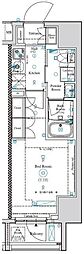 ARKMARK王子 1Kの間取図画像