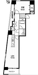アーバンフラッツ町田 1LDKの間取図画像