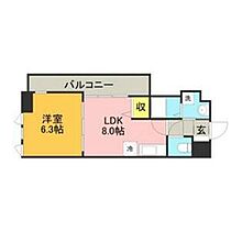 リード中央町 309 ｜ 福岡県久留米市小頭町3-7（賃貸マンション1DK・3階・31.69㎡） その2