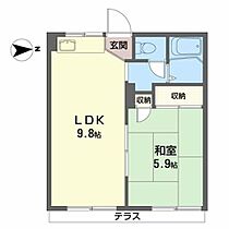 グレースＴＥ1 101 ｜ 宮城県仙台市太白区上野山１丁目14-20（賃貸アパート1LDK・1階・37.50㎡） その2