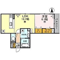 和歌山県和歌山市小松原通１丁目（賃貸アパート1LDK・2階・46.00㎡） その2