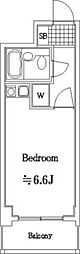 ライオンズマンション西新小岩 ワンルームの間取図画像
