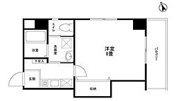 monoterrAce 1Kの間取図画像