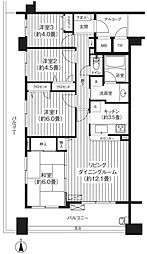 パークビューステージ東陽町 4LDKの間取図画像