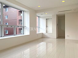 レジディアタワー麻布十番 501 5階ワンルームのリビング/ダイニング