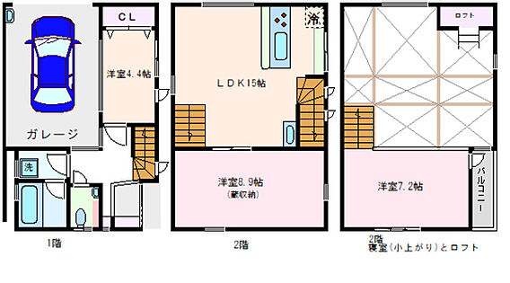 上落合ハウス_間取り_0