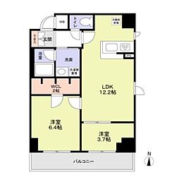 GFGrandForks清澄白河 2LDKの間取図画像