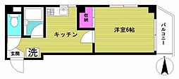 サンマリオン.K 1Kの間取図画像