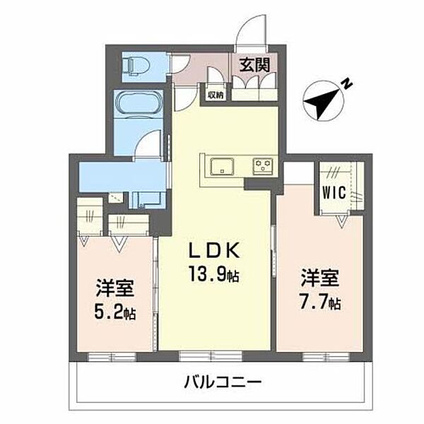 画像2:間取図