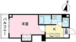 おおさか東線 城北公園通駅 徒歩11分の賃貸アパート 3階1Kの間取り