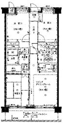 ウインベルコーラス古淵 3LDKの間取図画像