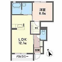 エクセランシャトーＢ 102 ｜ 山形県山形市西田２丁目13-33（賃貸アパート1LDK・1階・45.30㎡） その2