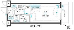 フェニックス川崎弐番館 1Kの間取図画像