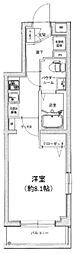 アイル上北沢 1Kの間取図画像