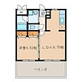 ウエストフルハウス2階5.8万円