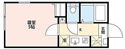 グランクオール北池袋 1Kの間取図画像