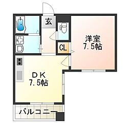 クィーンライフ桑津 3階