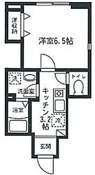 MEI MAISON 1階1Kの間取り