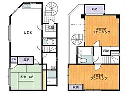 プレシス鶴間 3LDKの間取図画像