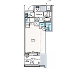 ＴＨＥ　ＲＯＰＰＯＮＧＩ　ＴＯＫＹＯ　ＳＵＰＥＲＩＯＲ　ＲＥ 6階1Kの間取り