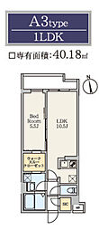 S-RESIDENCE駒場東大前 1LDKの間取図画像