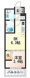 間取図画像 1DK