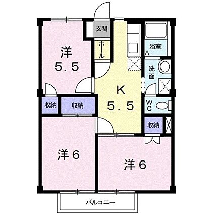 サンリバー21_間取り_0