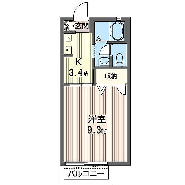 ピュア　シャトレ 00103｜栃木県宇都宮市宝木町１丁目(賃貸アパート1K・1階・28.20㎡)の写真 その2